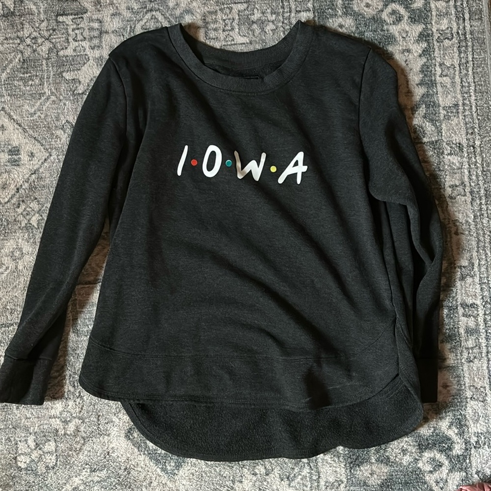 Iowa friends crew neck